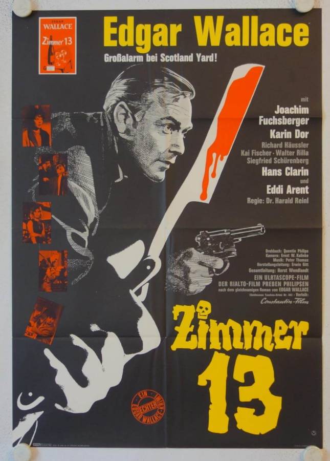 Zimmer 13 originales deutsches Filmplakat